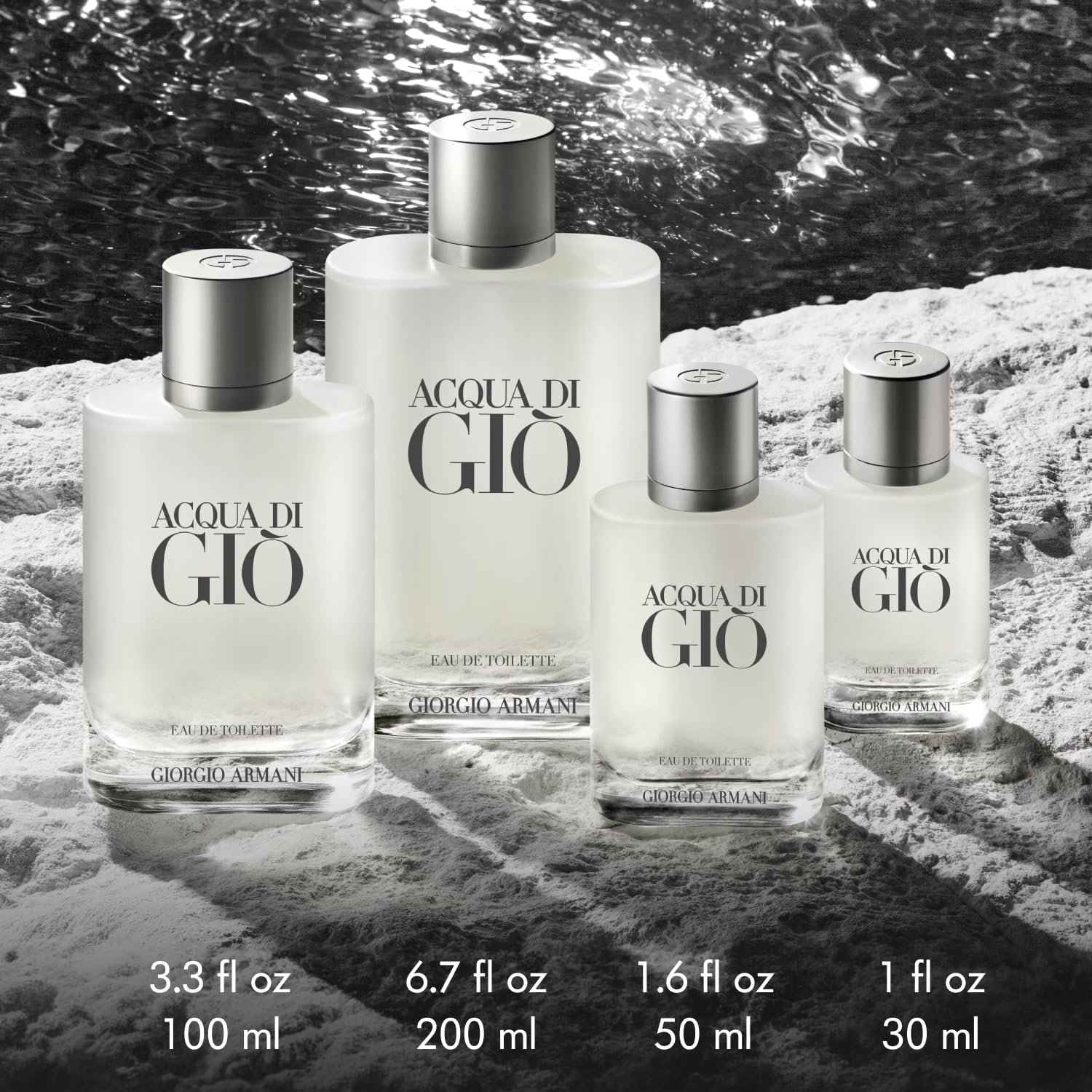 Armani Beauty - Acqua di Giò - Eau de Toilette - Colonia para Hombre - Fragancia de larga duración con notas de bergamota, jazmín, almizcle blanco, pachulí y madera de cedro | Fragrance with Bergamot, Marine Notes & Cedarwood - Long Lasting Clean & Citrus