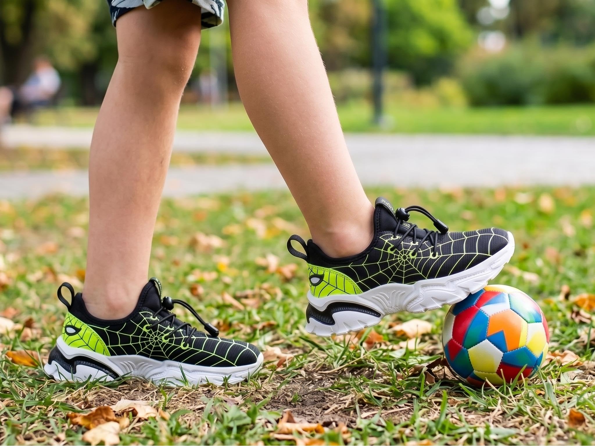 BRONAX Zapatos de tenis para niños pequeños/grandes | Zapatillas cómodas y ligeras para niños | Sin cordones, parte superior de malla transpirable, suave, cómodo, zapatos para niños, caminar, uso diario, deportes, correr