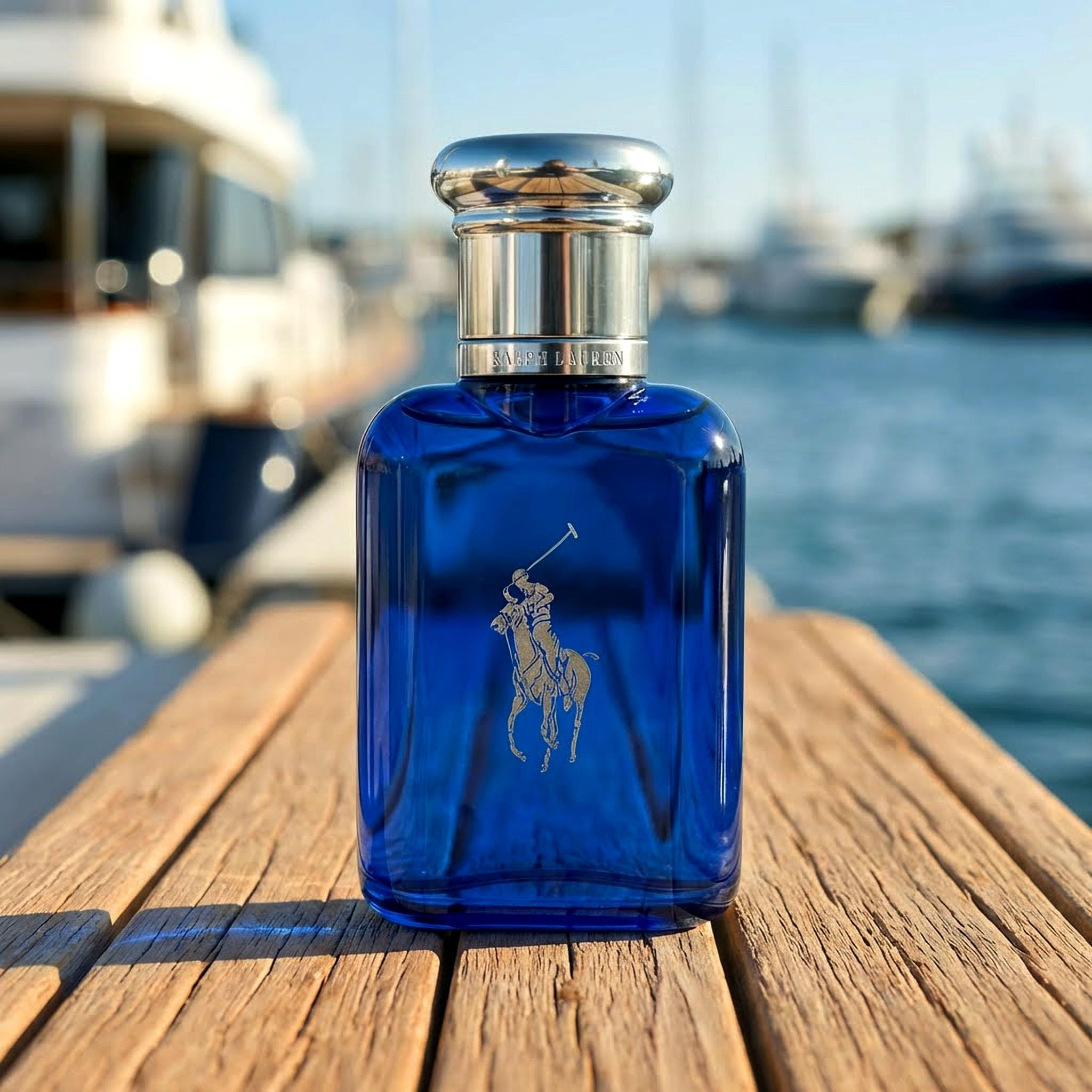 Ralph Lauren - Polo Blue - Parfum - Colonia Hombre - Acuático y Fresco - Con Cítricos, Roble y Vetiver - Fragancia Intensa | Fragrance with Fresh Melon, Cool Sage & Smooth Suede - Long Lasting - Classic Mens Scent Perfect for Everyday Wear
