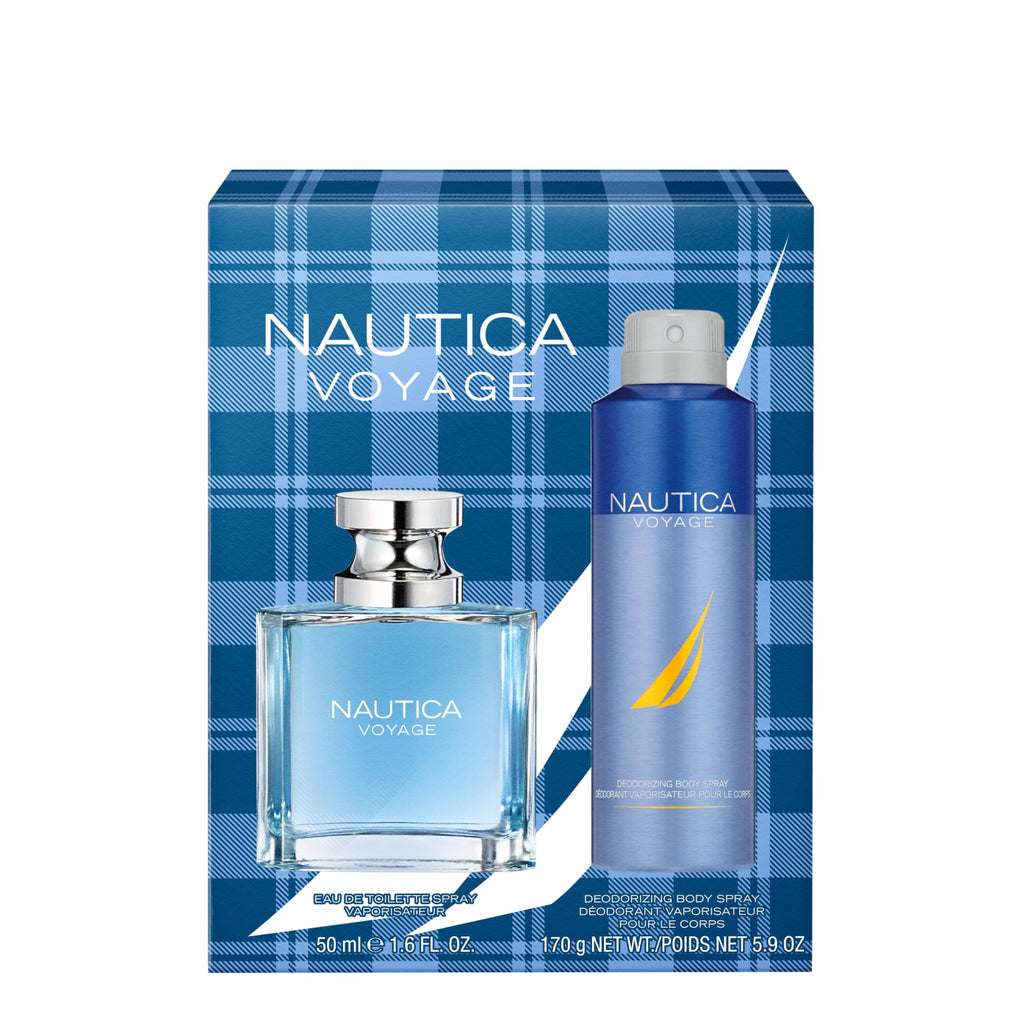 Nautica Voyage Eau de Toilette para hombre, 6.7 fl oz (200 ml) | Paquete de 1, notas de manzana, madera de cedro, loto de agua, almizcle, larga duración, fragancia diaria