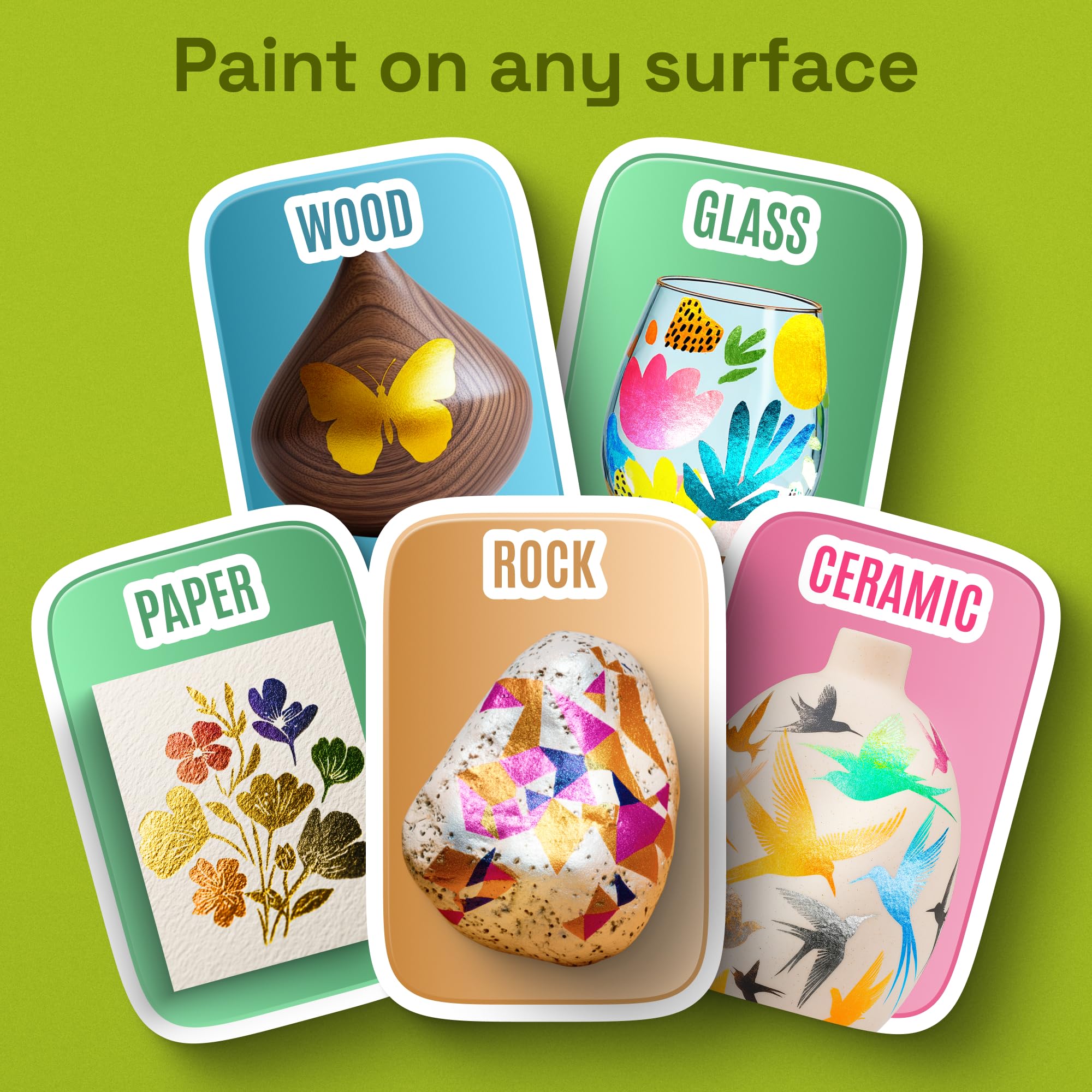 ARTISTRO 36 rotuladores de pintura acrílica de doble punta para dibujo | For Fabric, Rock, Glass, Wood, & Molds, Arts & Crafts Gift for Adults, Teens, & Kids, Classroom Must Haves & School Supplies