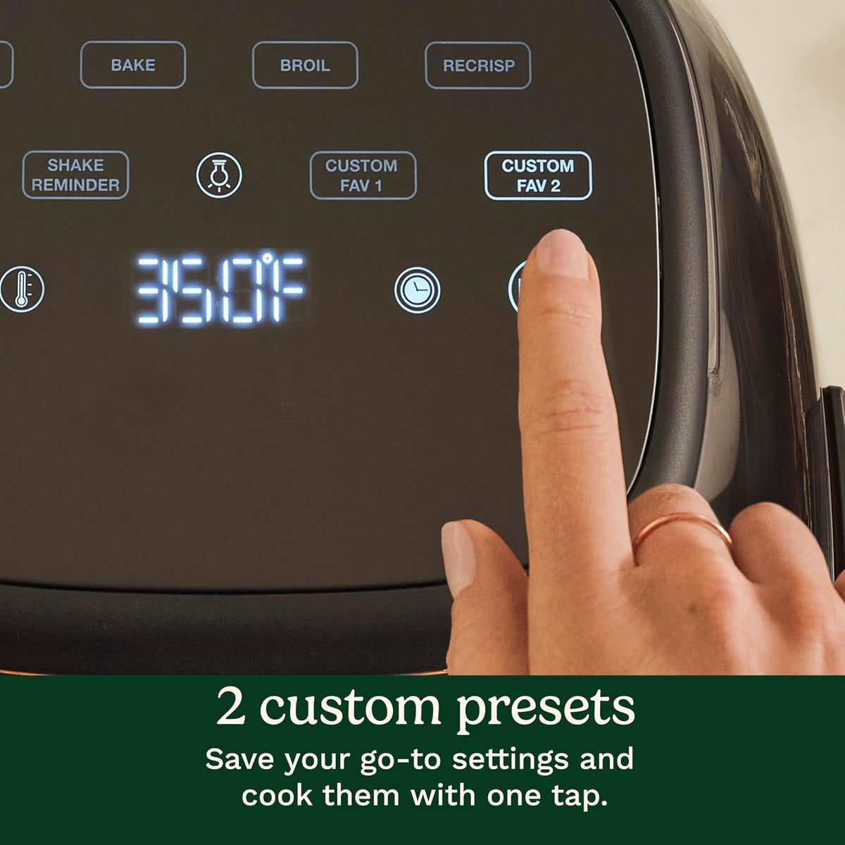 Cuisinart Air Fryer, Glass Basket & ClearView Window, 5 Functions, 4 Qt | Basket style air fryer with crisper plate, 5 cooking functions & 2 custom presets, 4qt air fryer heats to 450°F, AFC-4