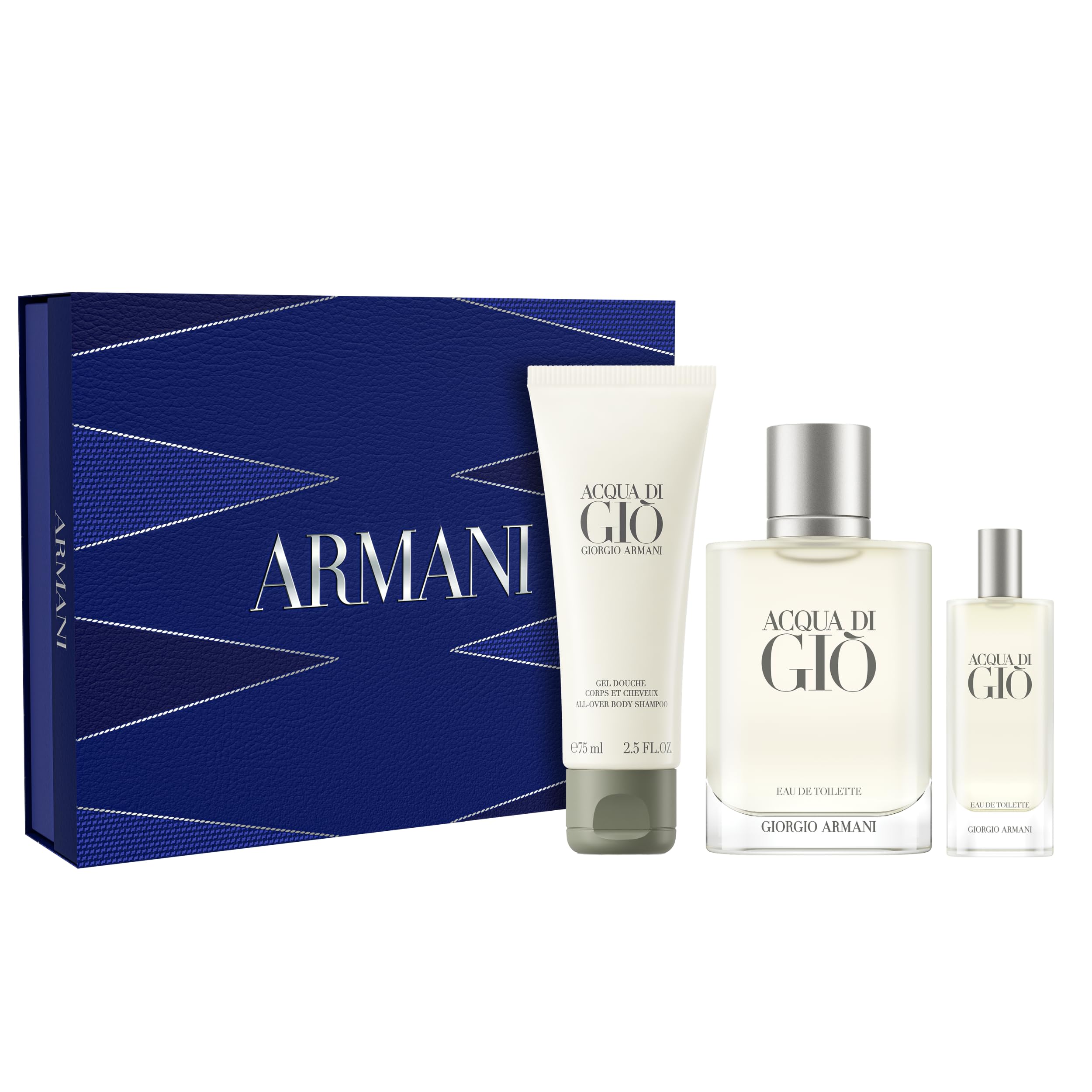 Armani Beauty - Acqua di Giò - Eau de Toilette - Colonia para Hombre - Fragancia de larga duración con notas de bergamota, jazmín, almizcle blanco, pachulí y madera de cedro | Fragrance with Bergamot, Marine Notes & Cedarwood - Long Lasting Clean & Citrus