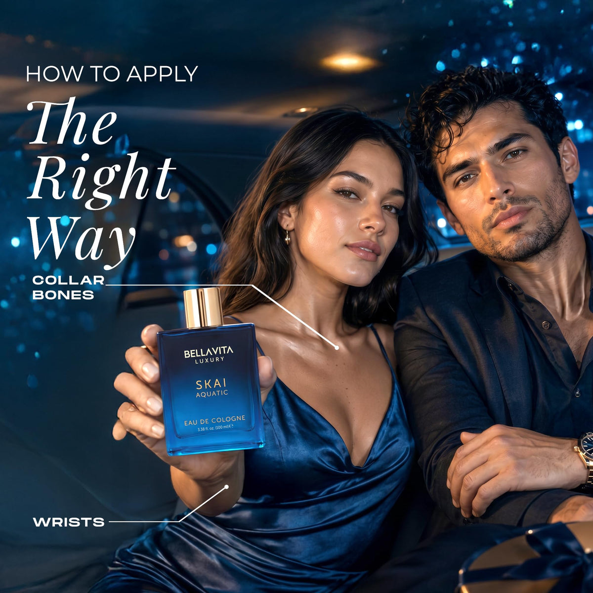 BellaVita Luxury Honey Oud Eau de Parfum (3.4 onzas líquidas) | Pachulí, vainilla, bergamota, floral y picante + fabricado con aceites esenciales limpios y veganos + libre de crueldad animal | | Perfume unisex con perfume Honey Oud de larga duración, perf
