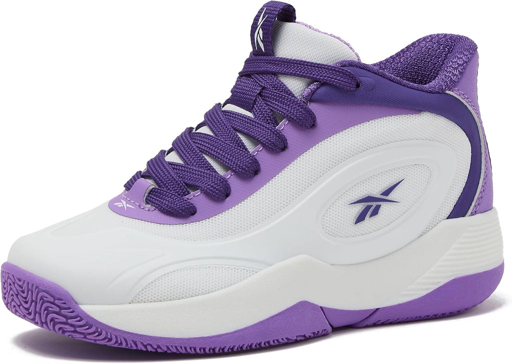 Reebok Open Gym - Zapatos de baloncesto para niños y niñas, talla grande y pequeña, 11 a 7